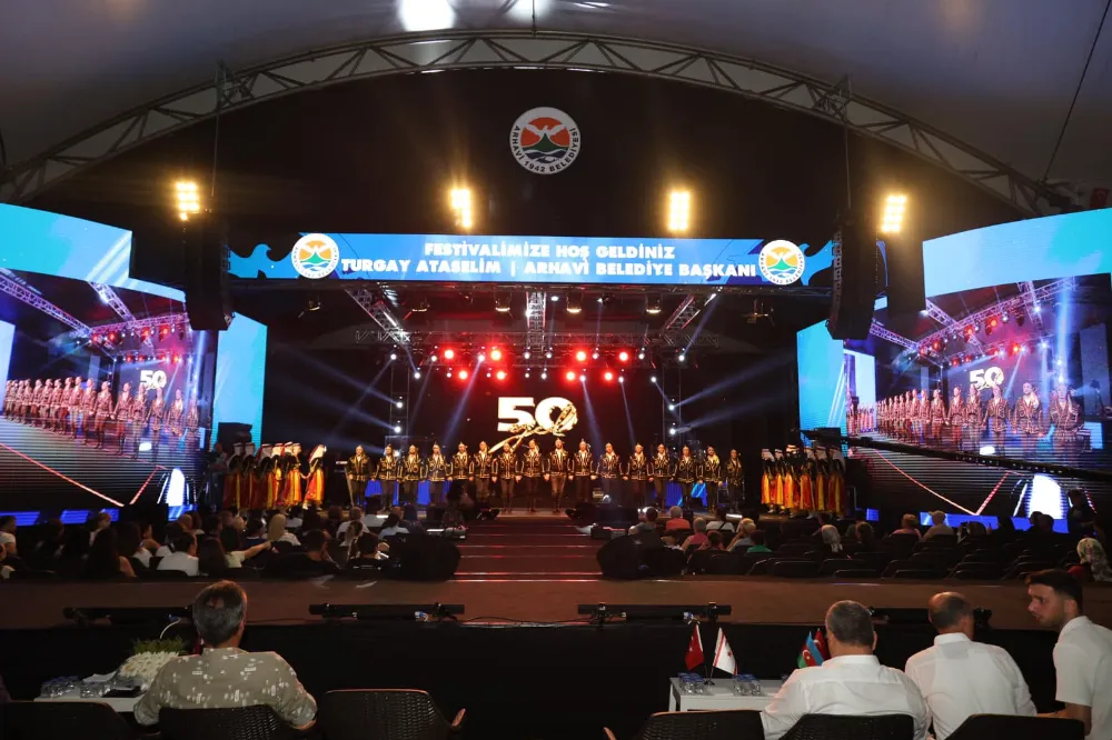 50. Uluslararası Arhavi Kültür ve Sanat Festivali Coşkuyla Devam Ediyor
