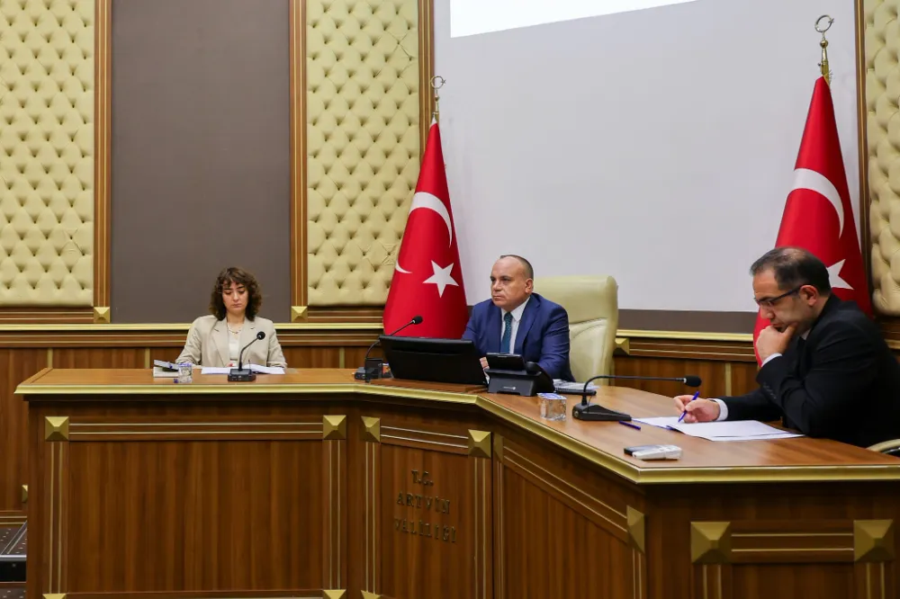 Bağımlılıkla Mücadelede Kararlılık: Artvin Valiliği Koordinasyon Toplantısı