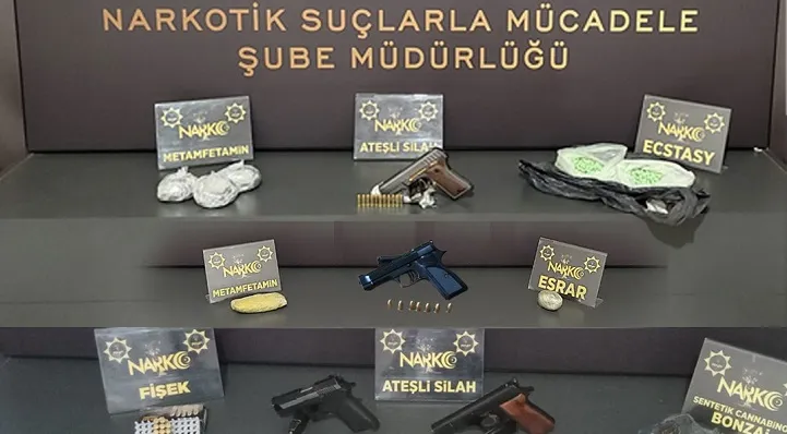 Rize’de Narkotik Operasyonu, 2 Tutuklama