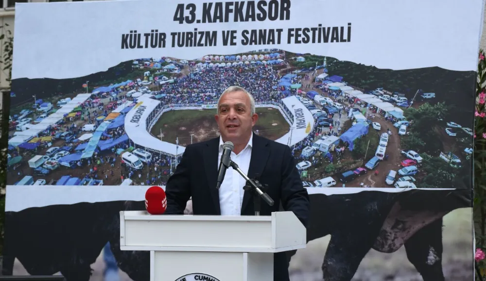 43. Kafkasör Kültür, Turizm ve Sanat Festivali Artvin’de Coşkuyla Başladı