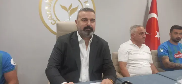Çaykur Rizespor Başkanı İbrahim Turgut: 