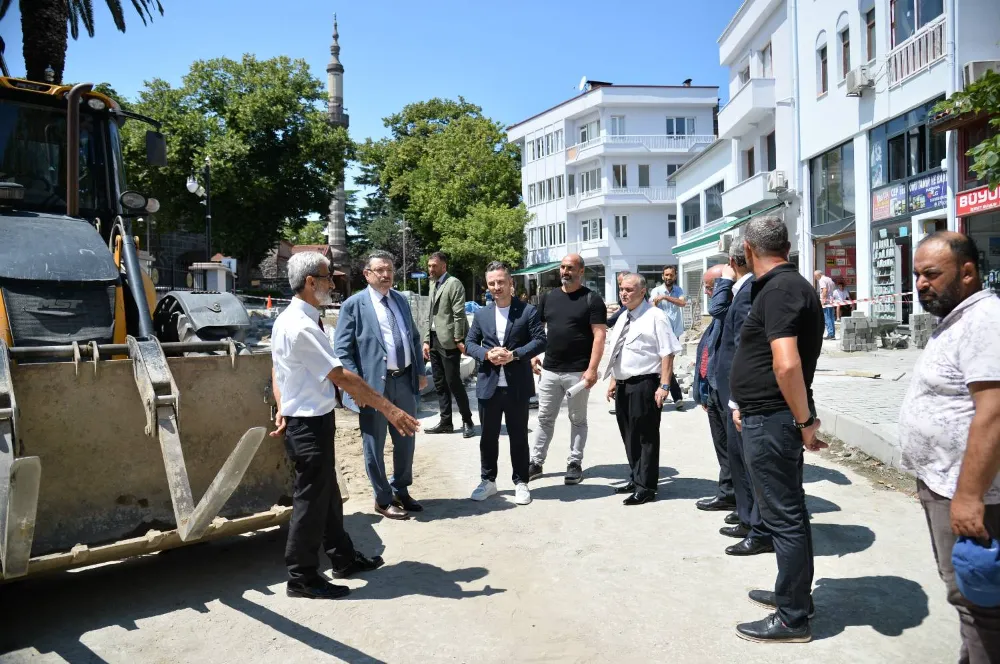 BAŞKAN GENÇ, HISARKENT ÇEVRE DÜZENLEME PROJESİ