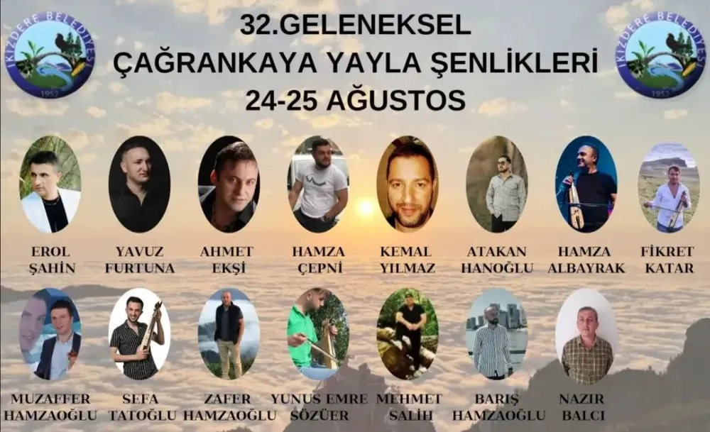 32. Çağrankaya Yayla Şenliği 24-25 Ağustos