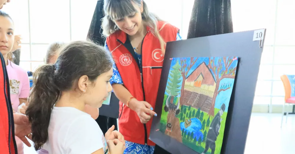 Artvin’in Doğası ve Boğası Resim Sergisi Sanatseverlerle Buluştu