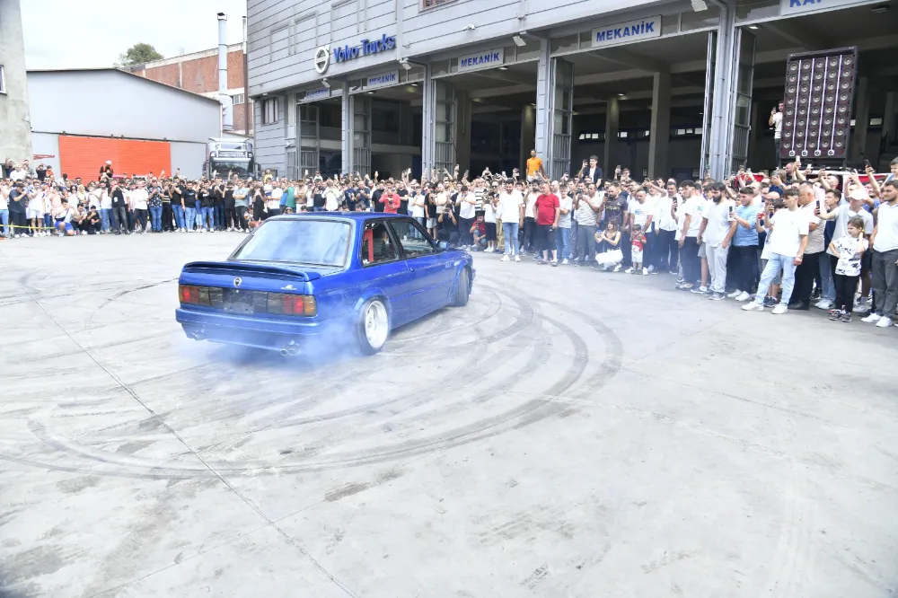 Ortahisar’da Drift Heyecanı: Başkan Kaya, Trabzon’un İlk Drift Pistinin Temelini Atıyor