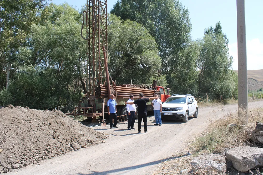 Horasan Belediyesi Su Sorununa Kalıcı Çözüm İçin Saha Çalışmalarını Hızlandırdı