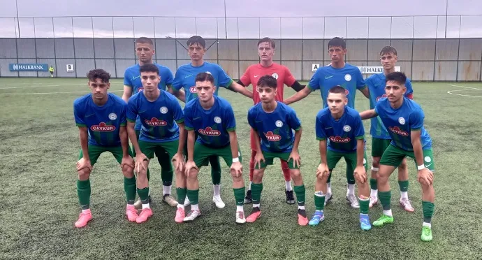 Çaykur Rizespor U-17 Evinde Galip Geldi