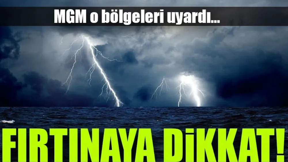 Rize ve Artvin İçin Sağanak ve Fırtına Alarmı!
