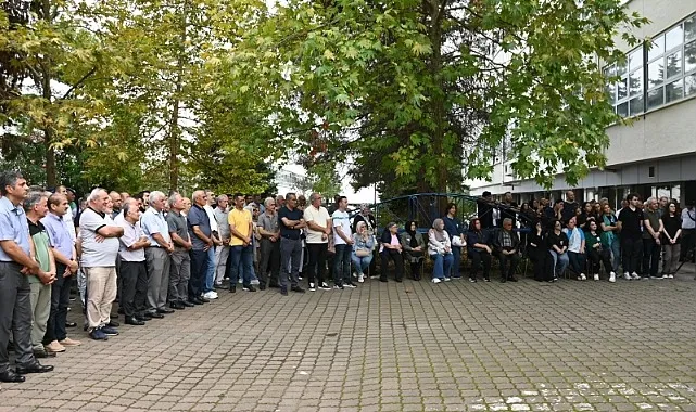 KTÜ’DE Prof. Dr. Ragıp Erdöl İçin Tören Düzenlendi