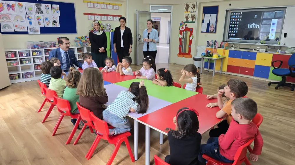 Artvin İl Milli Eğitim Müdürü Fahri Acar Vilayetler Hizmet Birliği Anaokulunu Ziyaret Etti