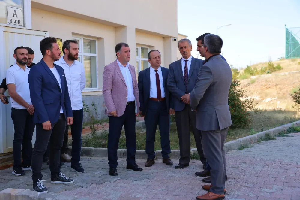 Bayburt Valisi Mustafa Eldivan, Aydıntepe Meslek Yüksekokulu Yurtlarında İncelemelerde Bulundu