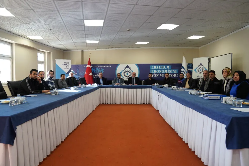 Erzurum Ticaret ve Sanayi Odasında Sıhhi Tesisat Malzemeleri Sektörüne Yönelik İstişare Toplantısı Düzenlendi