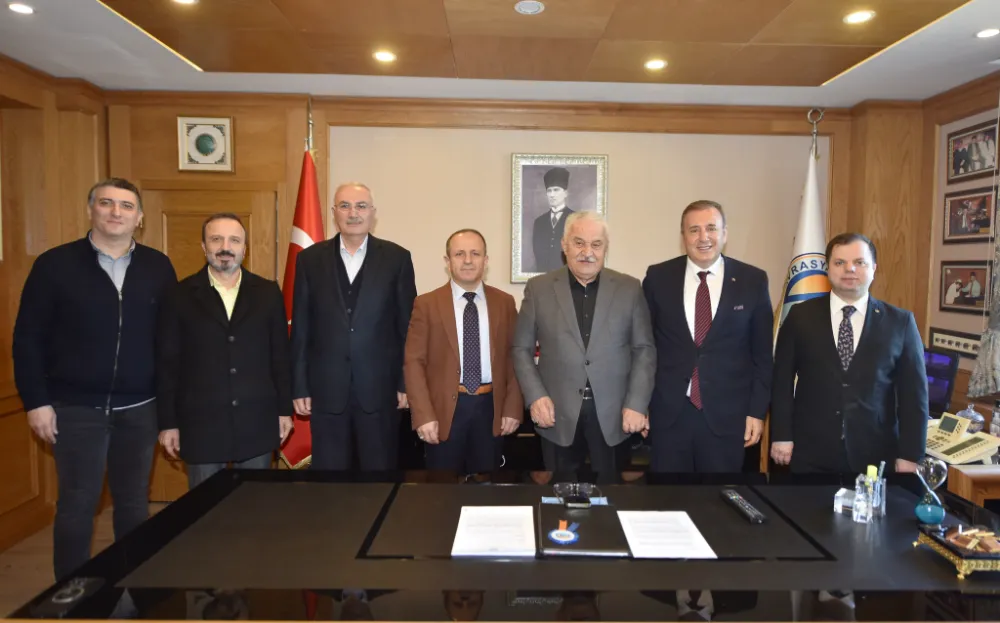 Trabzon Ticaret ve Sanayi Odası Heyetinden Avrasya Üniversitesine Ziyaret