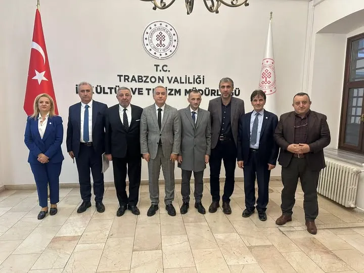 Trabzon Dernekleri Federasyonundan Trabzon Kültür ve Turizm Müdürlüğüne Ziyaret