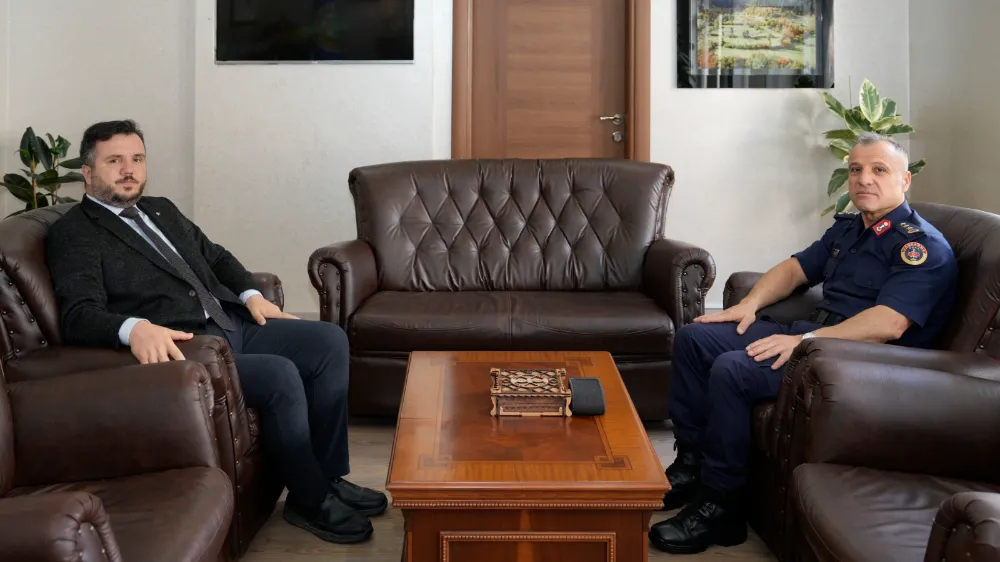 Artvin İl Jandarma Komutanı’ndan Orman Bölge Müdürlüğü’ne Ziyaret