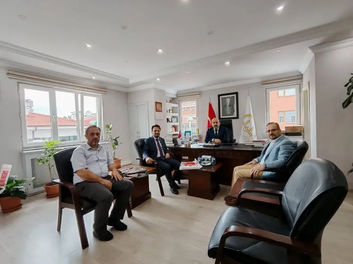 Yaylacık İlkokulu Müdürü’nden İlçe Müftülüğüne Ziyaret