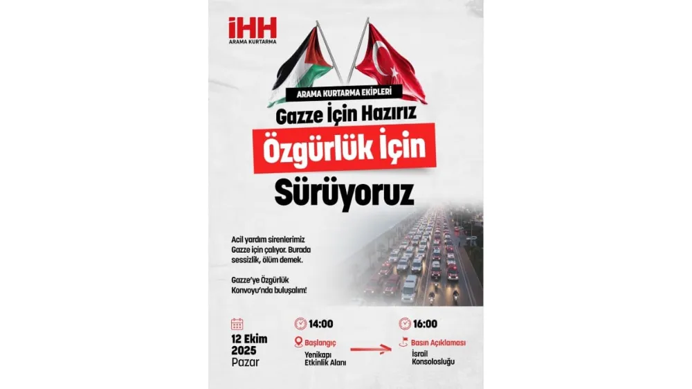 66 Akredite Arama Kurtarma Ekibi Gazze İçin Konvoy Hazırlığında