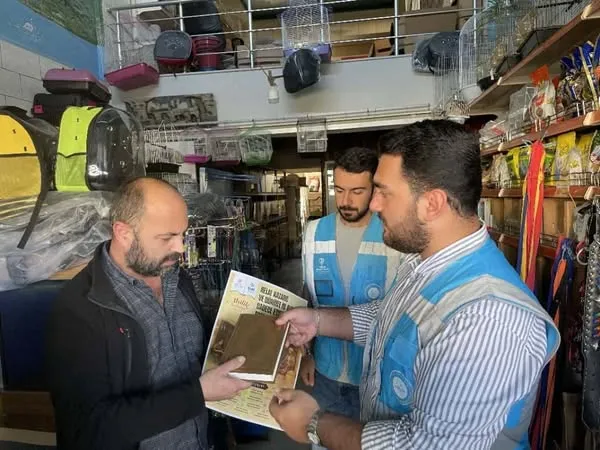 TDV Bayburt Gençlik Kolları’ndan Ahilik Haftası’na Özel Esnaf Ziyareti