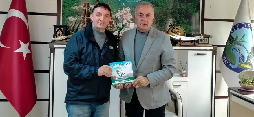 İkizdere Derneği’nden Kaymakam ve Belediye Başkanına Rize Günleri Davetiyesi