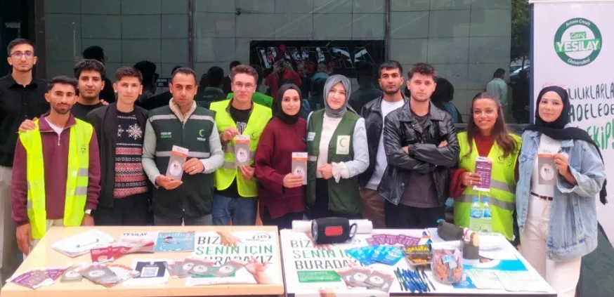 Genç Yeşilay Topluluğu, Artvin’de sağlıklı yaşam bilinci için ilk adımı attı