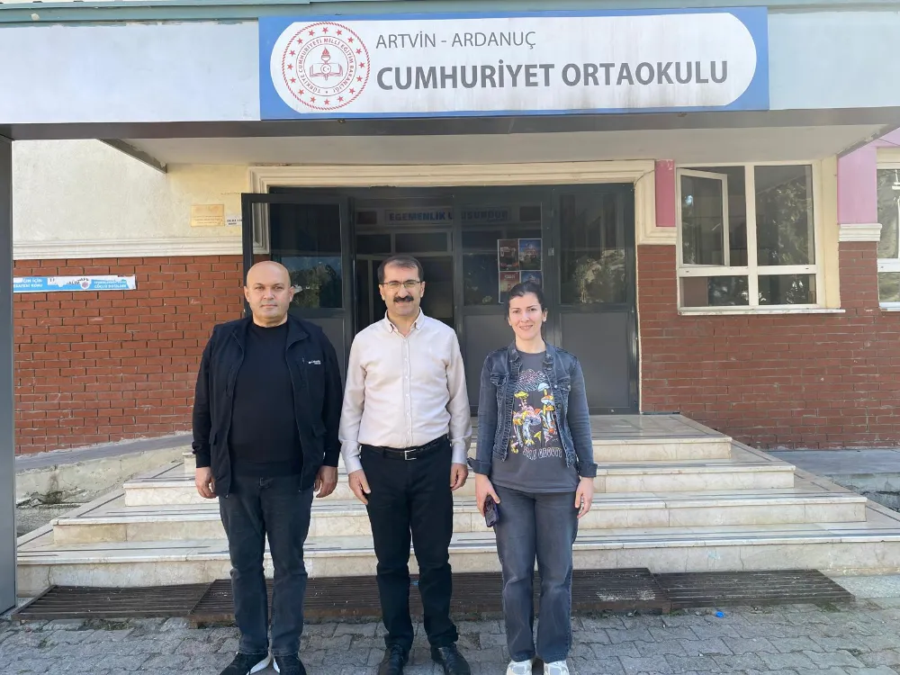 Artvin İl Millî Eğitim Müdürü Fahri Acar’dan Ardanuç’ta Ziyaret ve İncelemeler