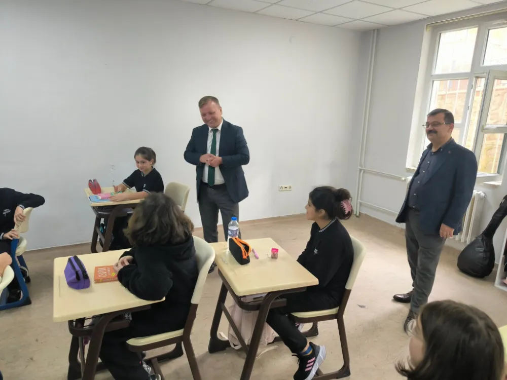 Trabzon Akçaabat Güzel Sanatlar Ortaokulu’nda 5. Sınıf Öğrencilerine Ziyaret