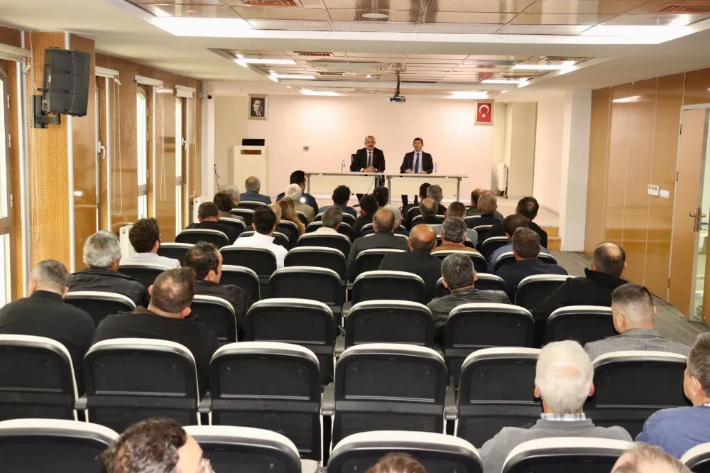 Kaymakam Alparslan Sözen, Muhtarlar Günü Tebriklerini Kabul Etti