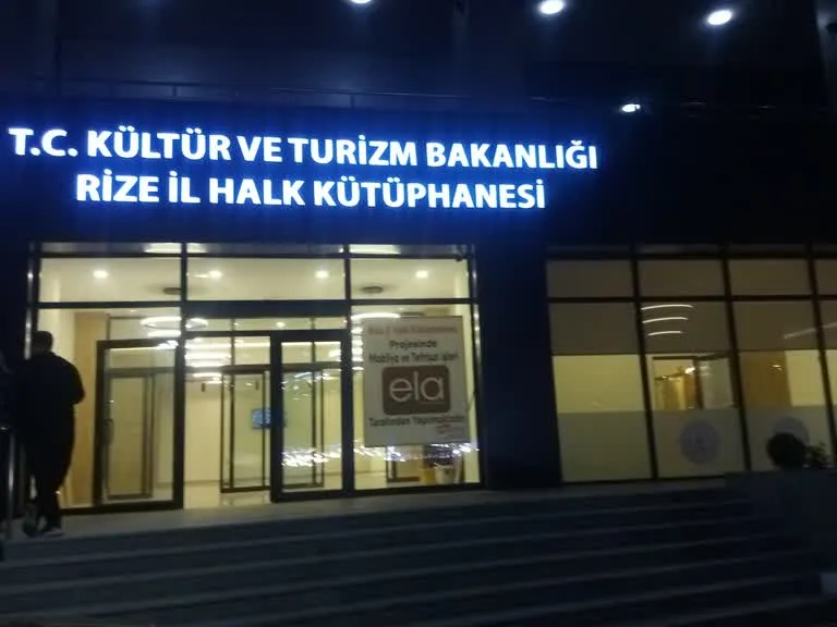Rize’de Yeni Kütüphane Yapımında Sona Gelindi