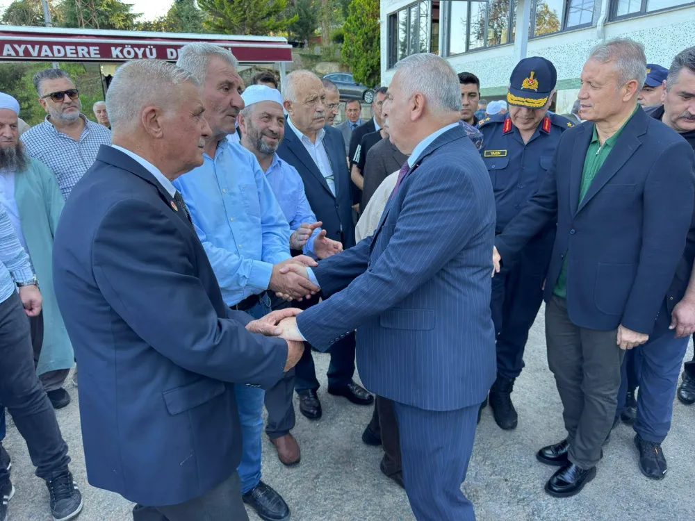 Vali Yıldırım, Kıbrıs Gazisi Mehmet Şahintaş’ın Cenaze Törenine Katıldı