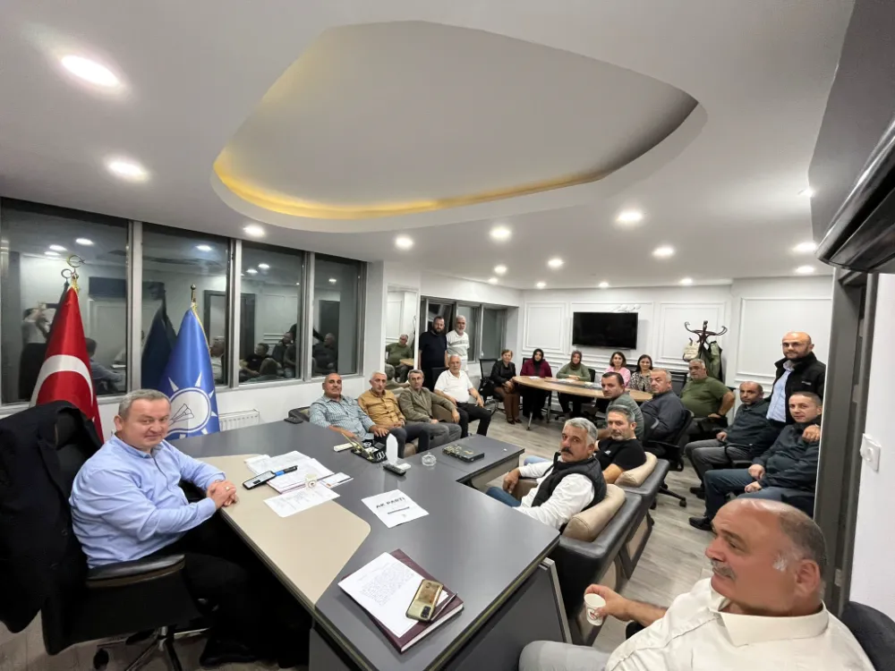 AK Parti Artvin Merkez İlçe Yönetim Kurulu Haftalık Toplantısında Birlik ve Beraberlik Vurgusu