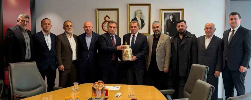 Alucra Kalkınma ve Eğitim Vakfı’ndan, Dursun Özbek’e ziyaret