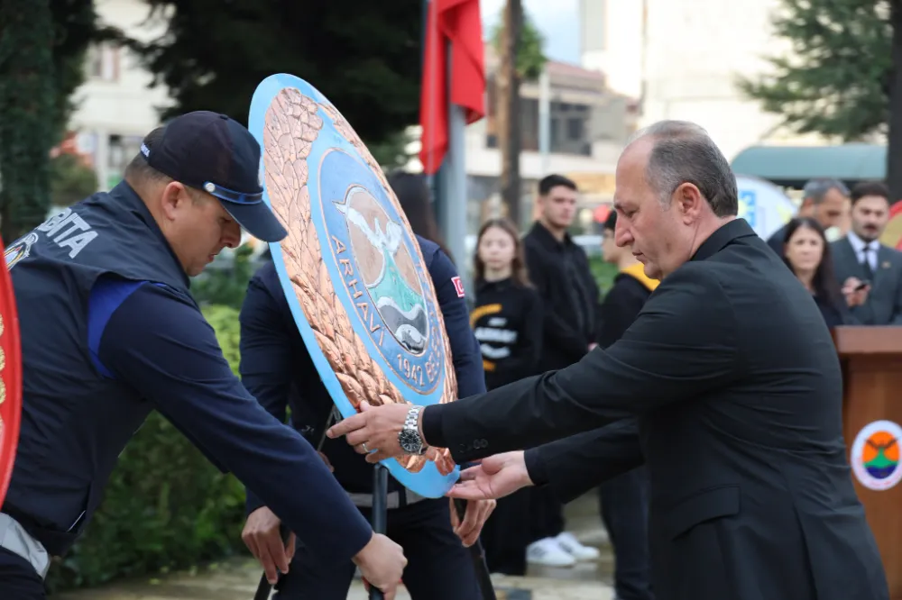 Arhavi’de 10 Kasım Atatürk’ü Anma Törenleri Gerçekleştirildi