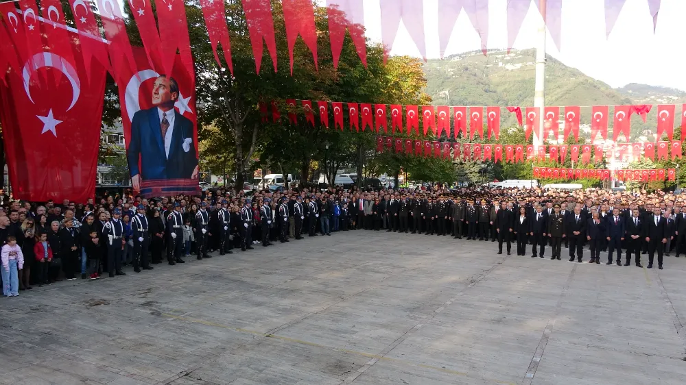 Ordu’da 10 Kasım töreni
