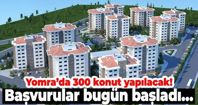 Yomra’da 300 Konut Yapılacak! TOKİ Başvuruları Bugün Başladı