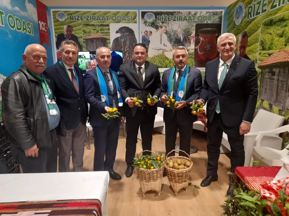Rize Ziraat Odası 14. Rize Günleri’nde İlgi Odağı Oldu
