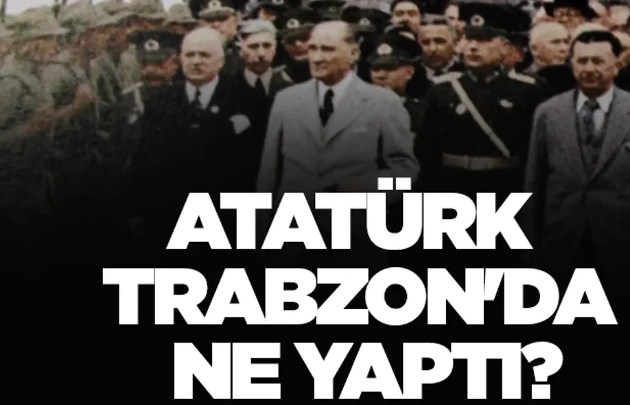 Trabzon’da 10 Kasım Anması: Atatürk’ü Saygı ve Özlemle Andık