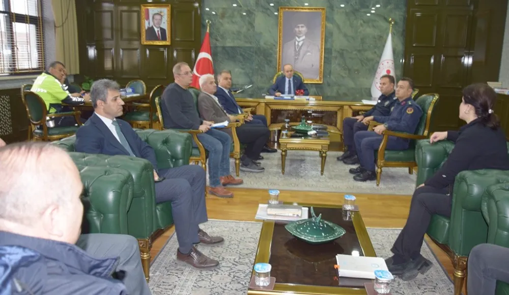 Çan’da kış tedbirleri toplantısı düzenlendi