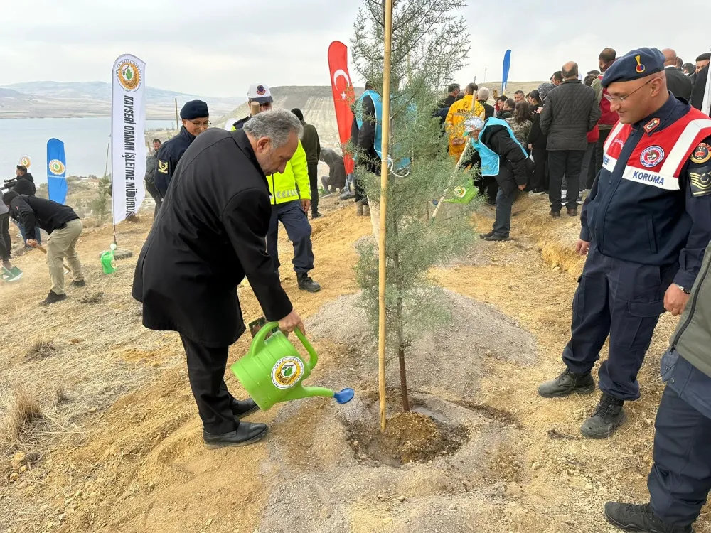 Ali Dağı’nın zirvesine 1111 fidan