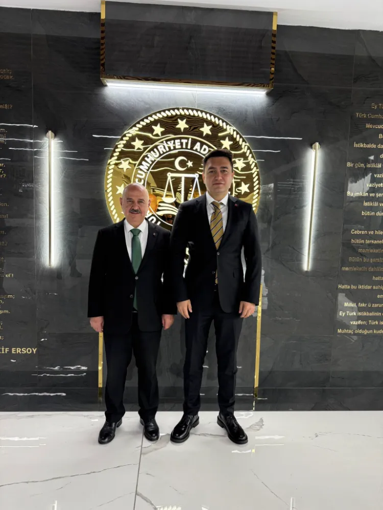 Rektör Sözbir ile Başsavcı Emre bir araya geldi