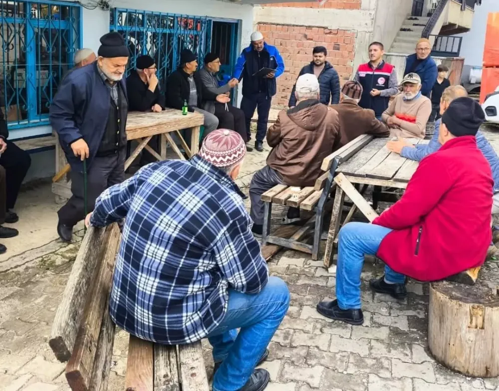 Yığılca’da ziraat mühendisleri sahada