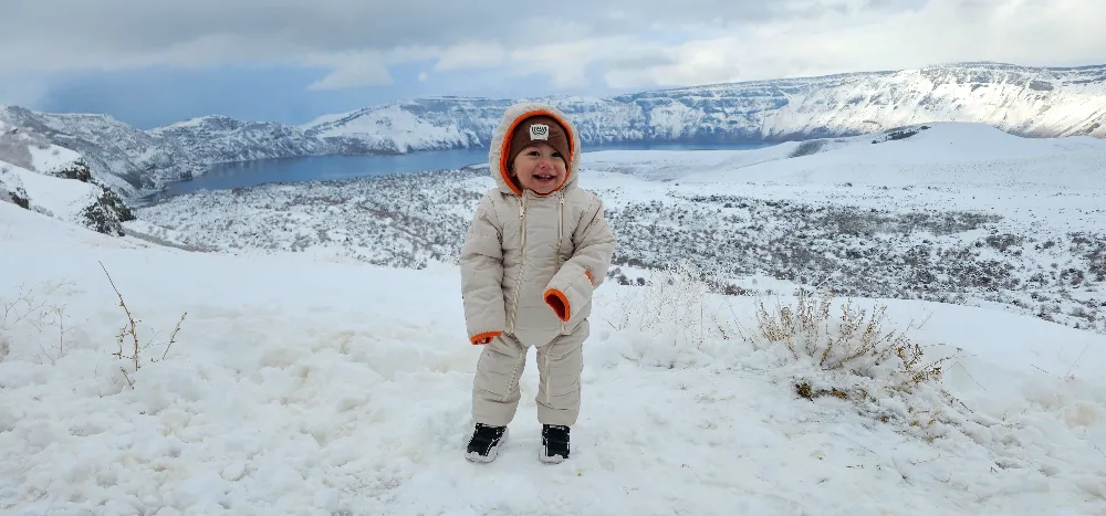 Nemrut Kalderası beyaz gelinliğini giydi