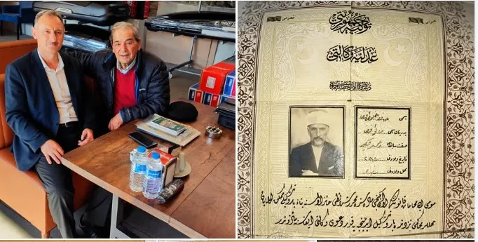 Rizeli Yazara Paha Biçilemez Armağan: İshak Güven Güvelioğlu ’na Müzelik Eşyalar Hediye Edildi