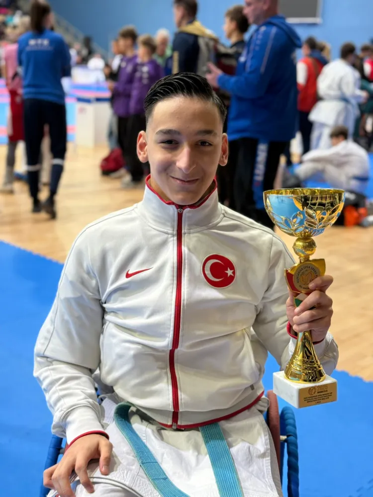 Ödemiş, Hungarian Open Grand Prix’de şampiyon oldu