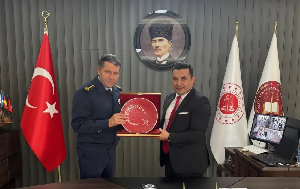 Albay Güngör ile Başsavcı Çatlı bir araya geldi
