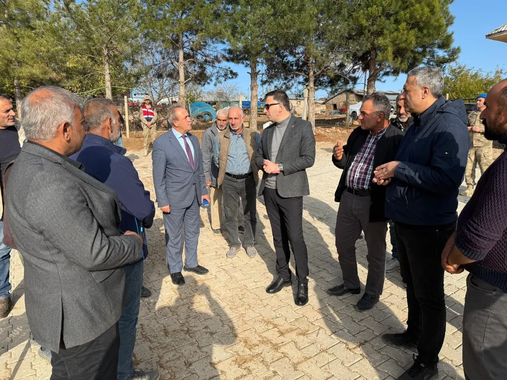 Kaymakam Levent Küçük, vatandaşlarla bir araya geldi