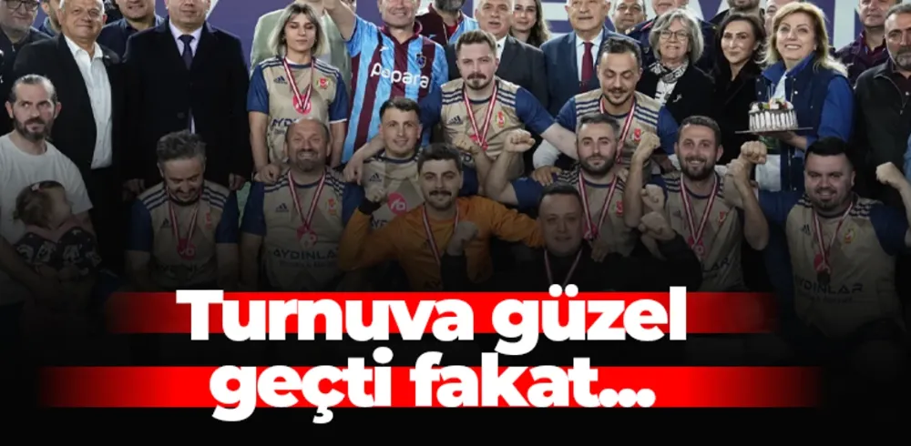 Trabzon’da 18. Orhan Kaynar Futbol Turnuvası Dostluk ve Küçük Tartışmalarla Tamamlandı