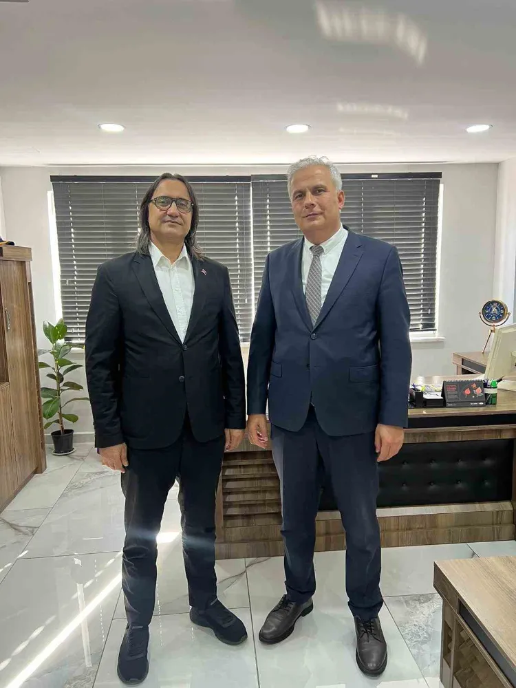 Harun Akgül’den Eryılmaz’a ziyaret