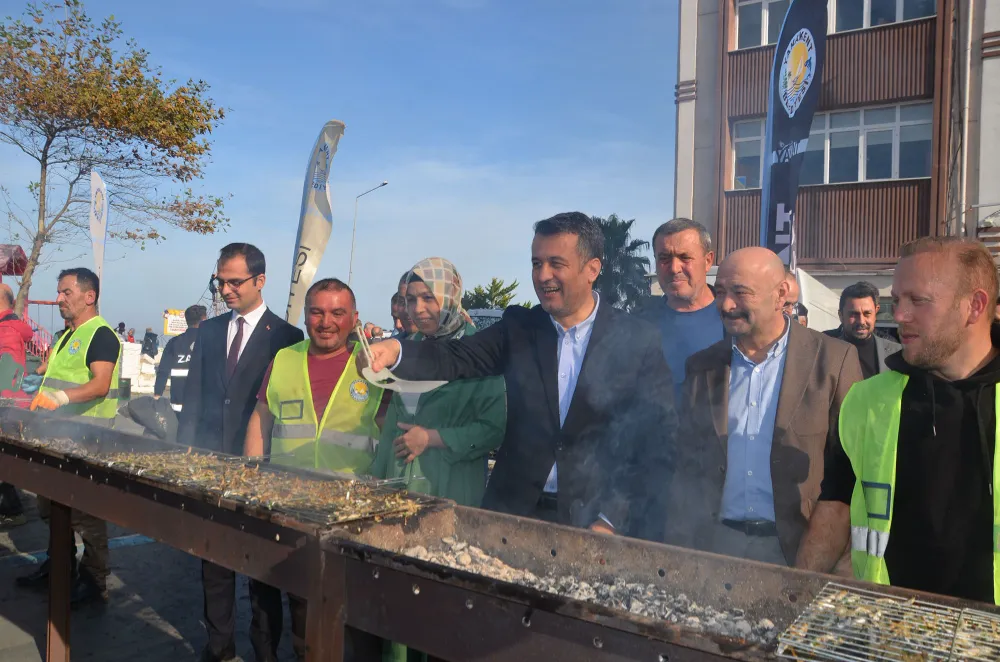 Samsun Yakakent’te Hamsi Festivali