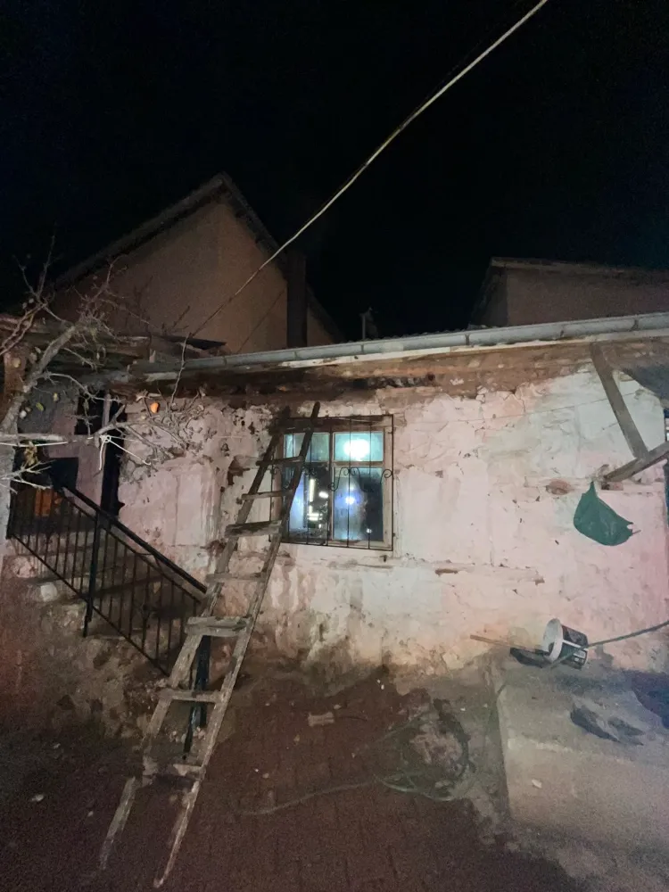 Bozkır’da baca temizliği yangına yol açtı