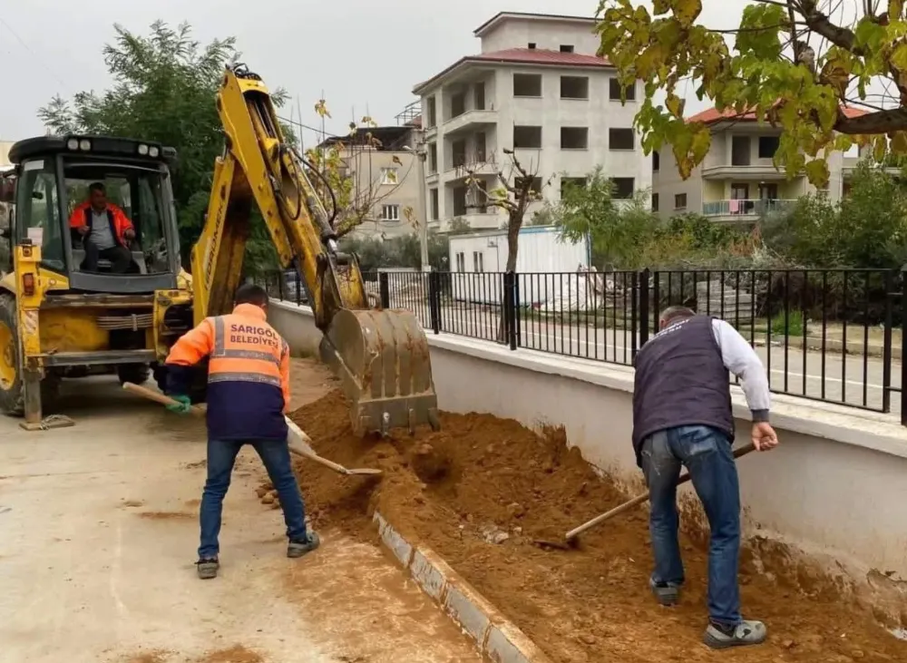 Sarıgöl’ün en büyük okulu yeni çehresine kavuştu